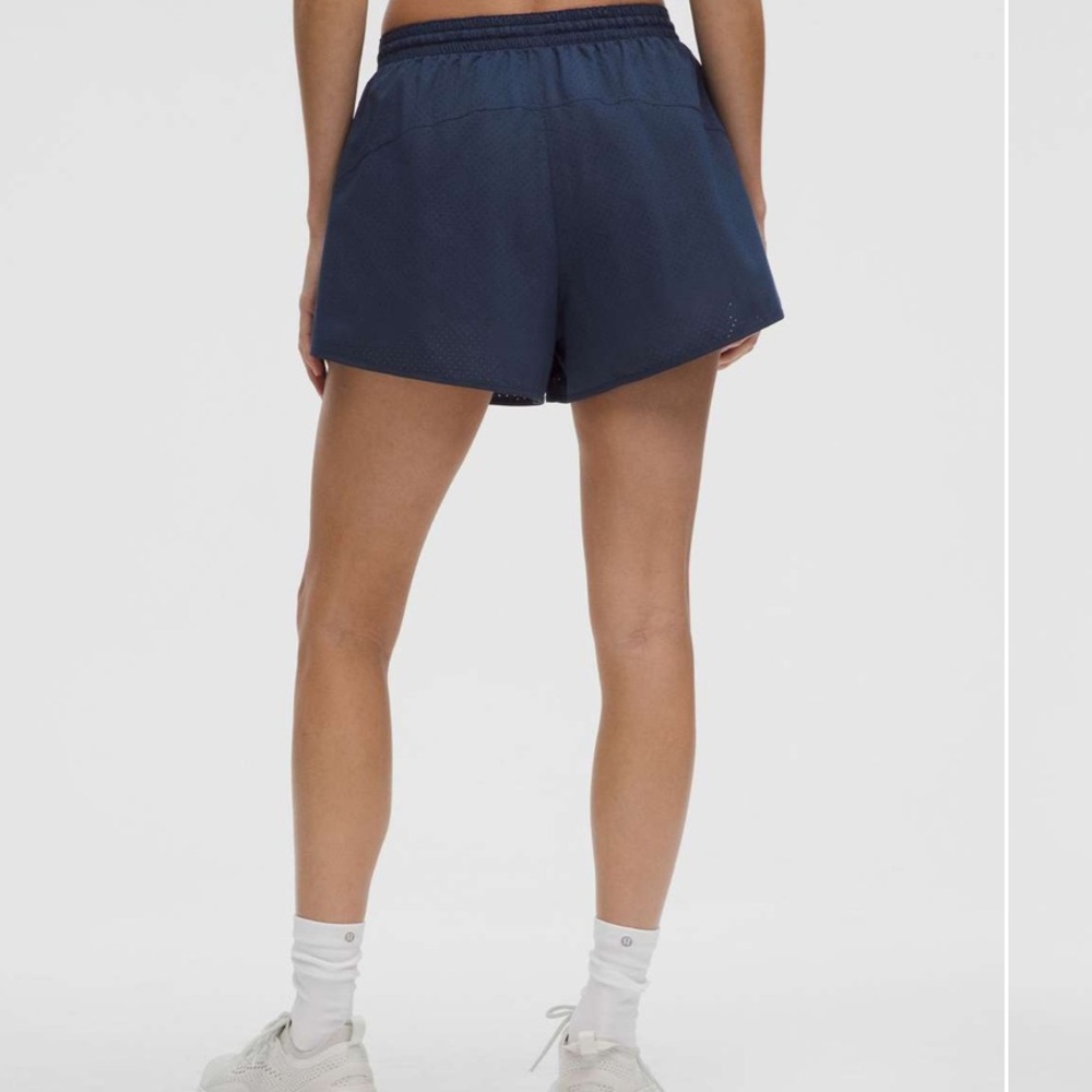 NWT Lululemon Court Rival High-Rise Short 3" *Perforated - Picture 4 of 9